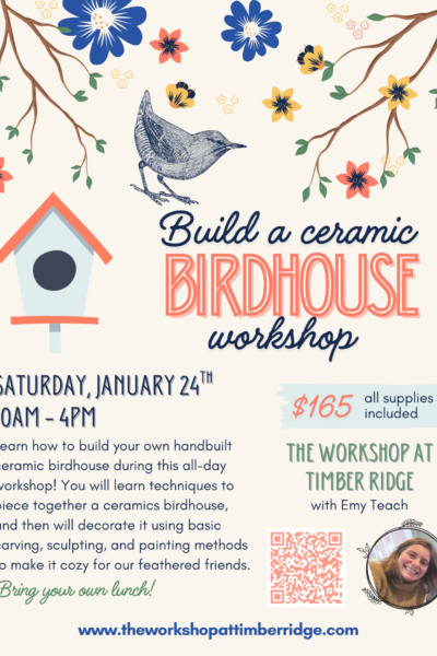 Ceramic Birdhouse Workshop