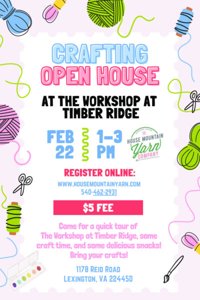 Crafting Open House at The Workshop at Timber Ridge