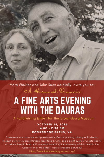 A Harvest Dinner: A Fine Arts Evening with the Dauras