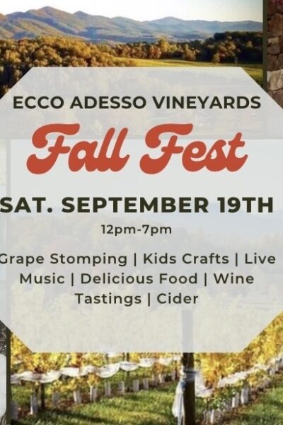 Fall Fest at Ecco Adesso Vineyards