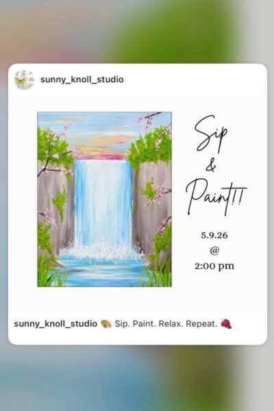 Mother's Day Sip & Paint Workshop at Ecco Adesso Vineyardd