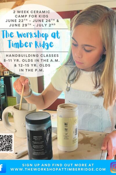 Two-Week Handbuiliding Ceramics Camp with Courtney Jarvis