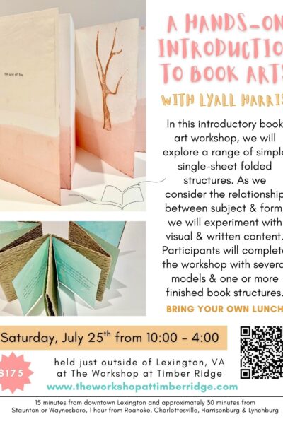 A Hands-On Introduction to Book Arts