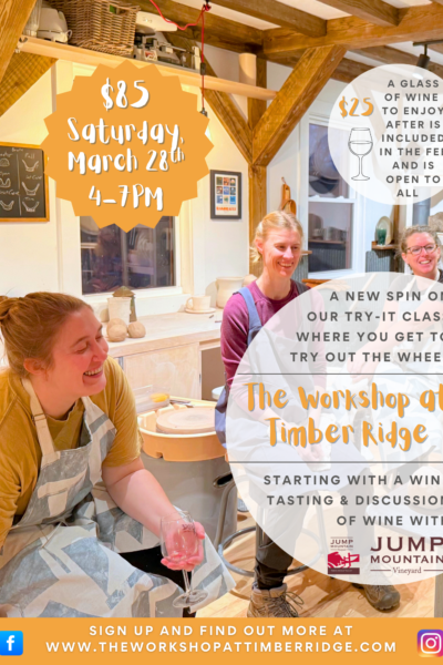 Sip ‘n Spin with Jump Mountain Vineyard