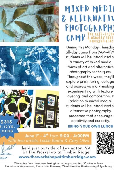 Mixed Media & Alternative Photography Camp