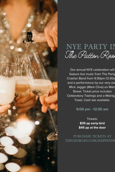 New Year's Eve Party in The Patton Room