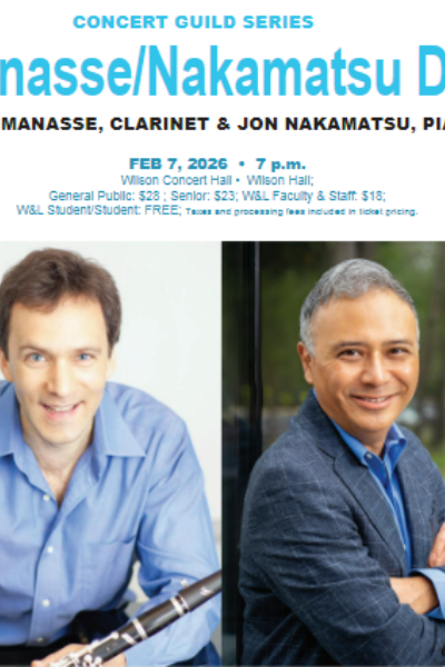 Concert Guild Series: Manasse/Nakamatsu Duo