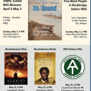 Free Black People in Rockbridge, Before the Civil War