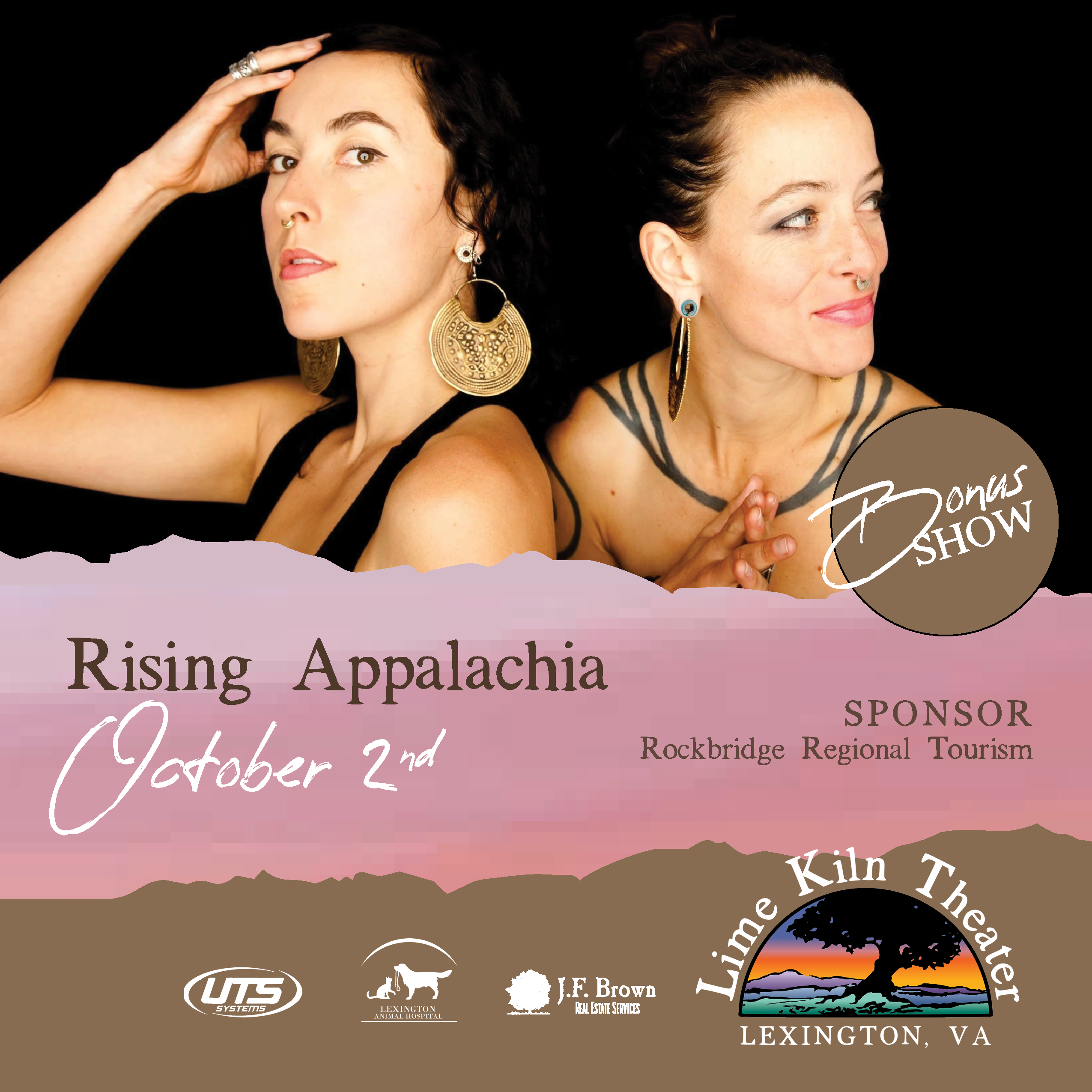 Rising Appalachia at Lime Kiln Theater