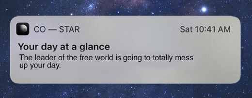 Co-Star funny screenshot