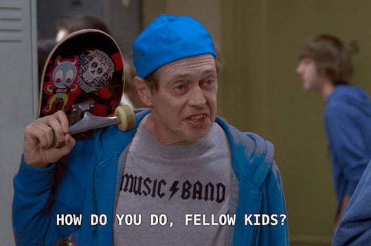 How do you do, fellow kids?