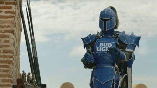 Bud Light Knight