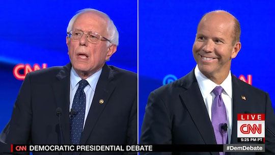 Bernie Sanders and John Delaney