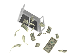 money out window image