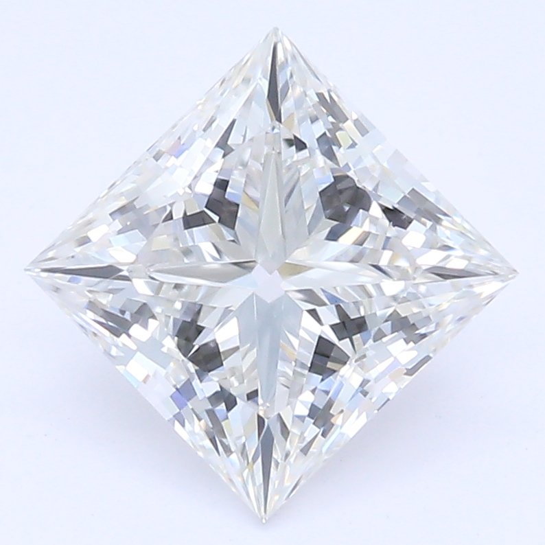 1.10 carat princess lab-grown diamond