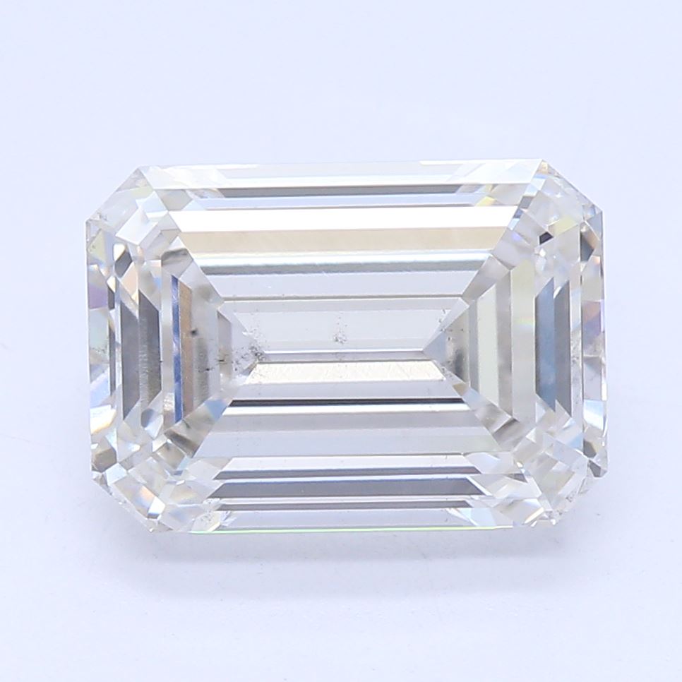 2.01 carat emerald lab-grown diamond
