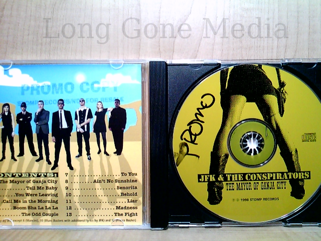 Y*o様 [Champagne] Kill Me If You Can CD The Mayor Of Ganja City by J.F.K. & The Conspirators (CD, Promo