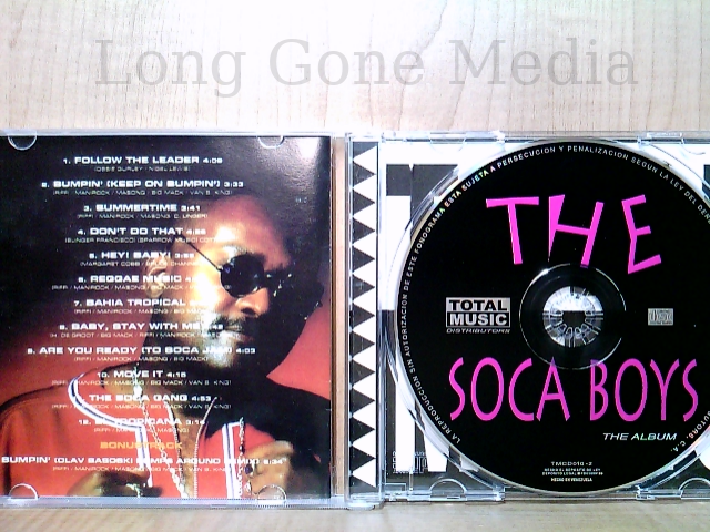 The Album by Soca Boys, Van B. King (CD, Import, 1999, Total Music