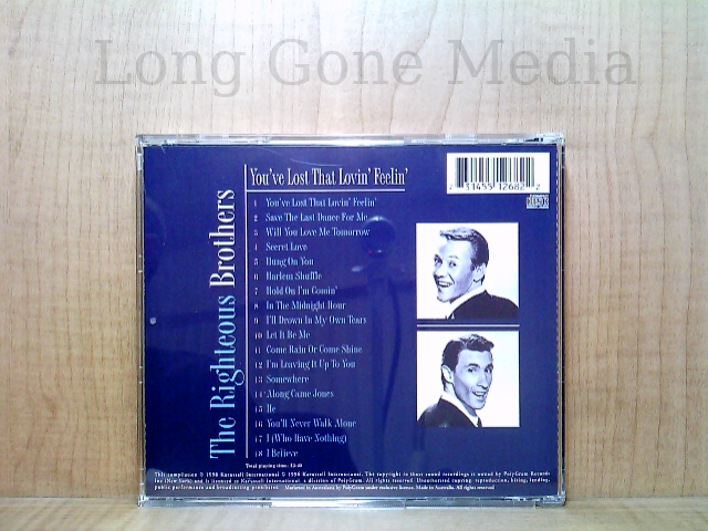 You've Lost That Lovin' Feelin' by The Righteous Brothers (CD