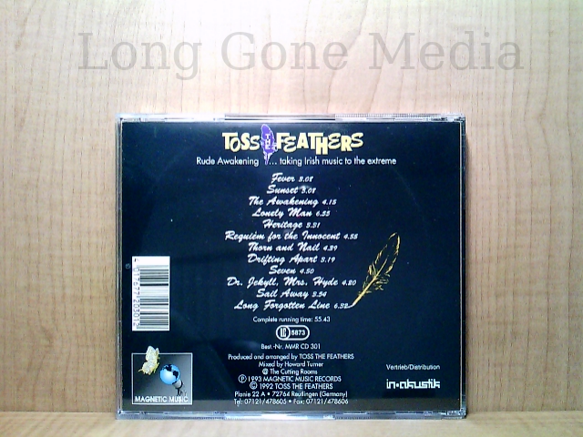 Rude Awakening by Toss The Feathers (CD, German, 1993