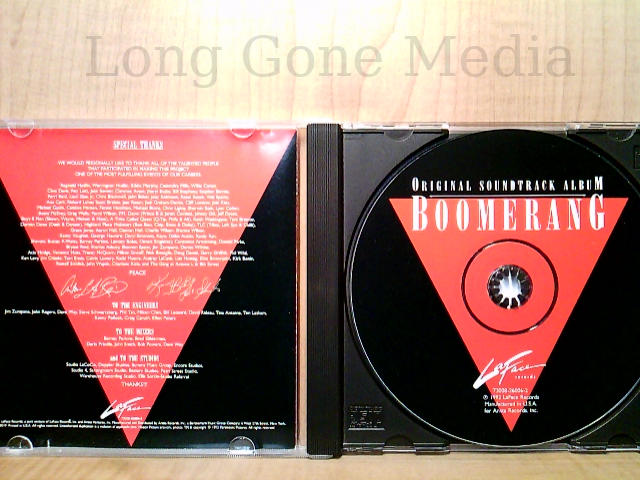 Boomerang (Original Soundtrack Album) by Various (CD, 1992, LaFace