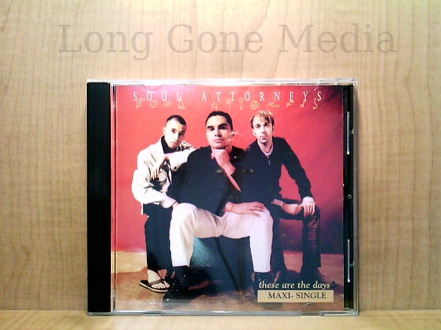 These Are The Days by Soul Attorneys (CD, Maxi, 1996, Sony) | eBay