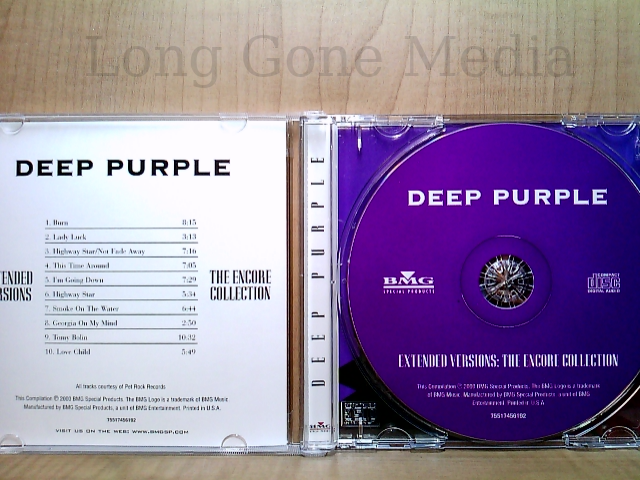 Extended Versions: The Encore Collection by Deep Purple (CD, 2000