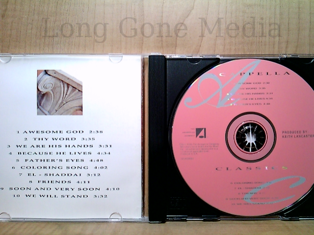 【CD】Acappella／Acappella Favorites Classics by Acappella (CD, Import, 1995, The Acappella Company) | eBay