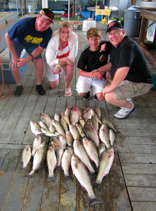 Fall striper fishing on Texoma is red hot