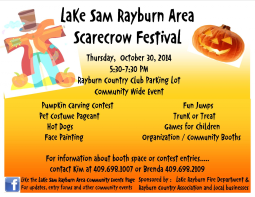 Lake Sam Rayburn Scarecrow Festival - Lake Sam Rayburn