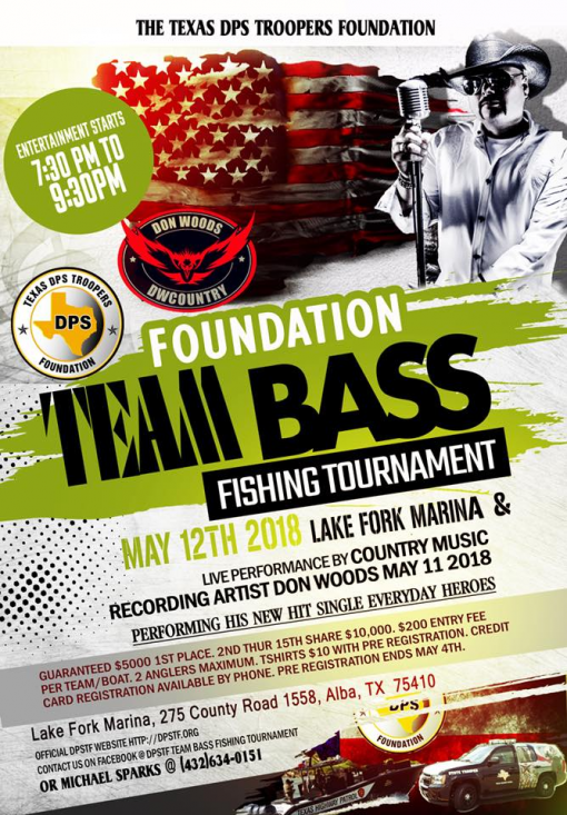 Department of Public Safety Officers Association Lake Fork Tournament