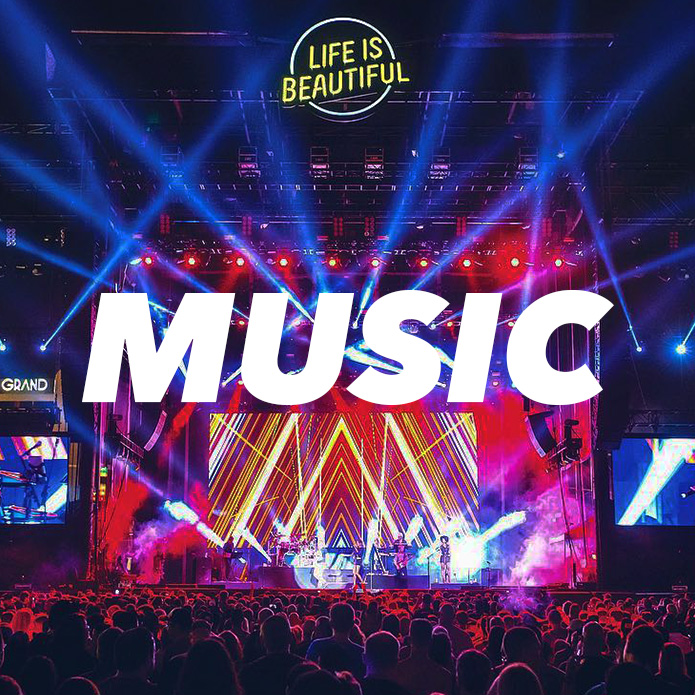 Life is Beautiful Music & Art Festival Home