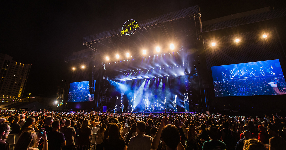 Life is Beautiful Music & Art Festival Home