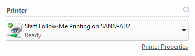 picture of print button