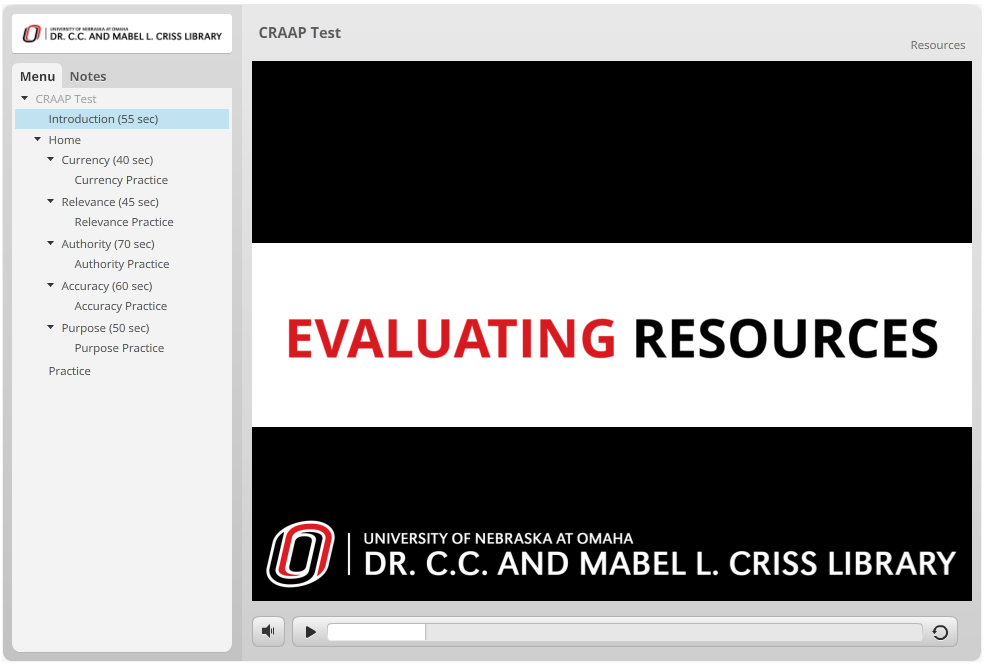 Tutorials - Online Learning Modules - LibGuides at University of ...