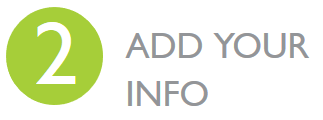 2. Add your info