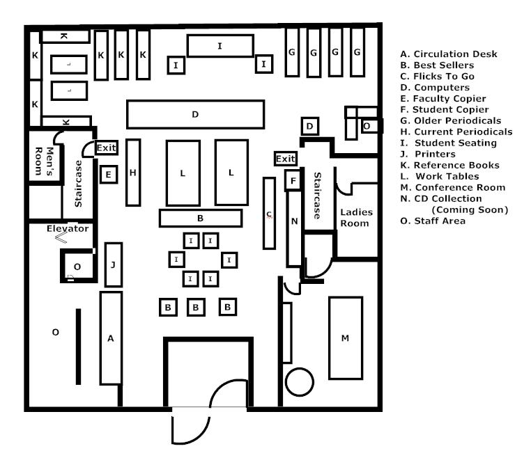 Main floor map