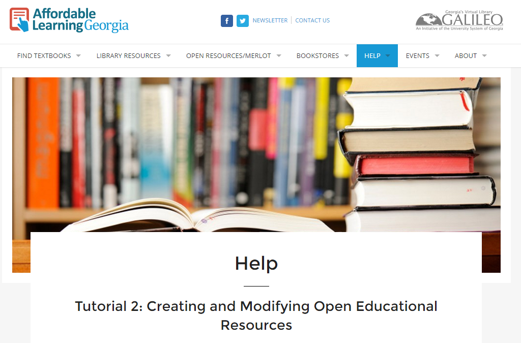 Link to Affordable Learning Georgia