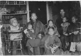 Chinese family portrait