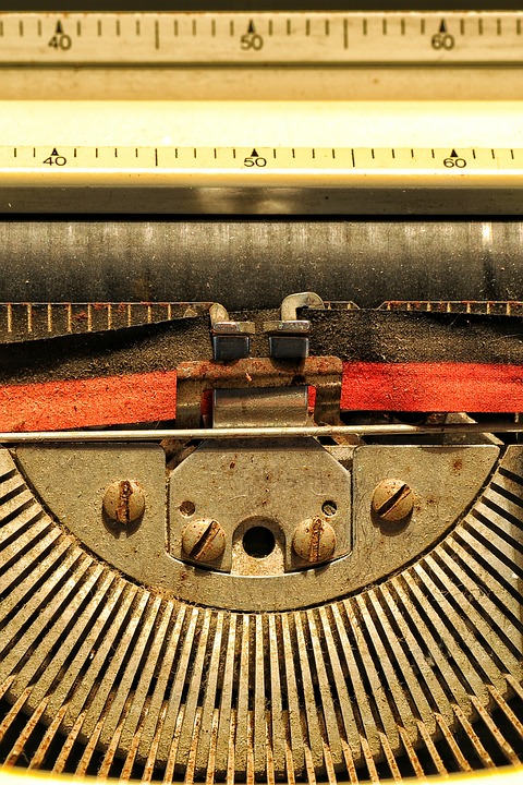 Typewriter image