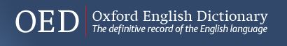 OED Oxford English Dictionary