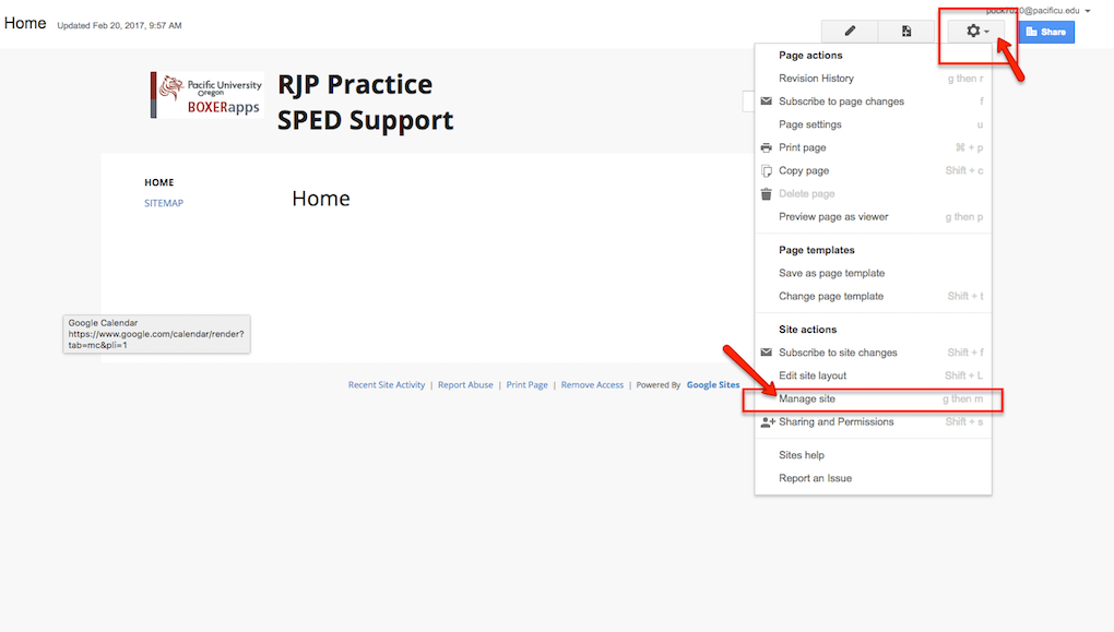 google site theme tutorial 1