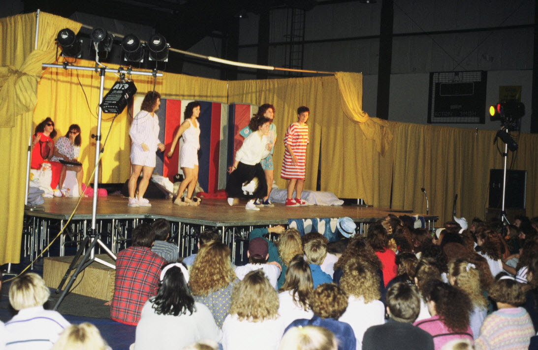 1991 Air Jam Concert in Reif Gymnasium