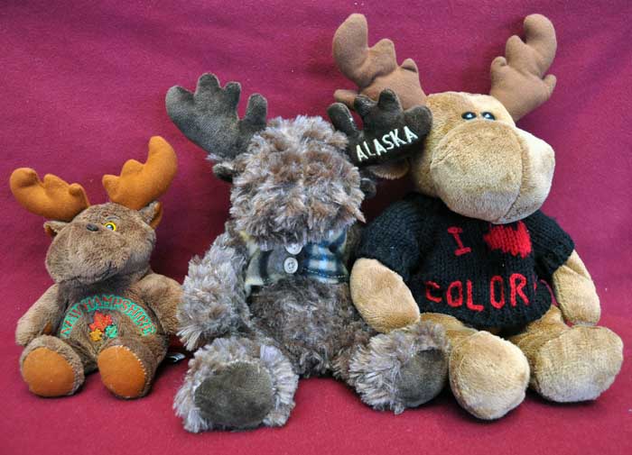 Alaska, Colorado, and New Hampshire Moose