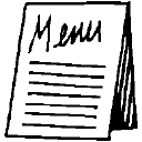 restaurant menu