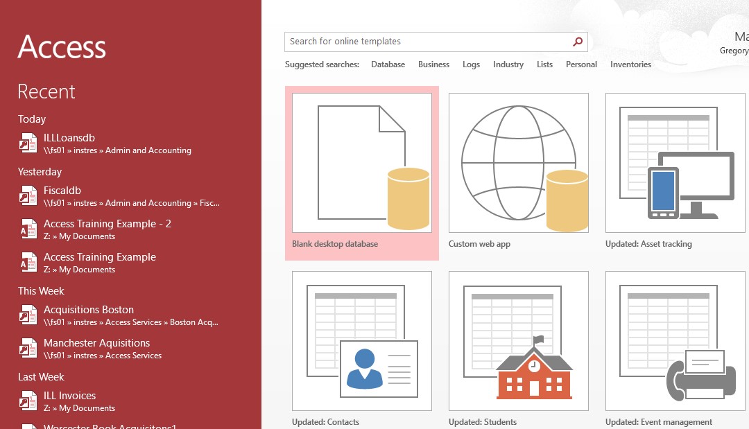 Welcome Microsoft Access Basics Research Guides At MCPHS University