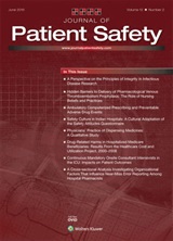 Journal of Patient Safety