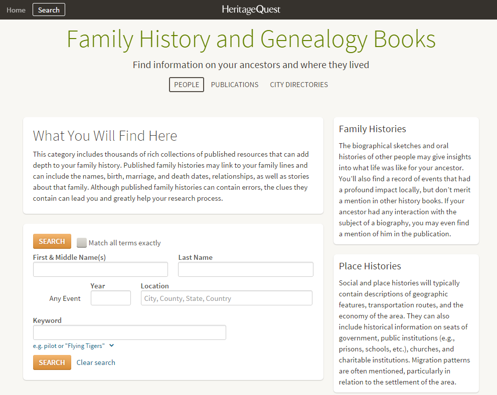 Books > People Search Page