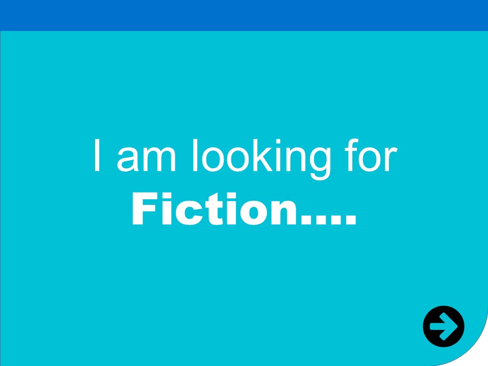 i am looking for fiction books