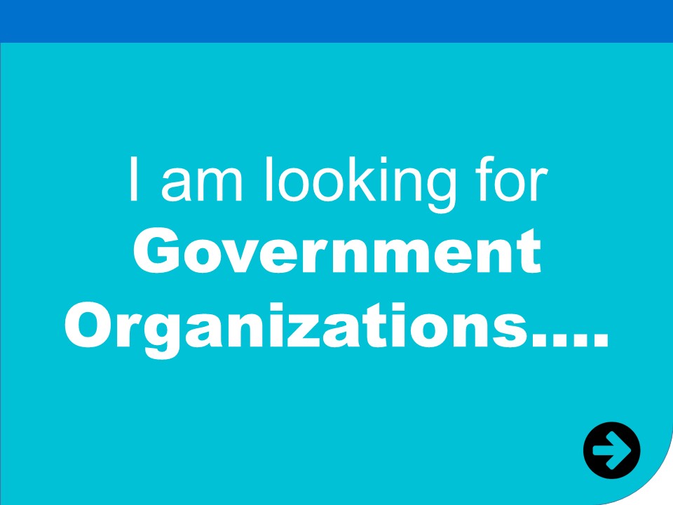 i am looking for government organizations